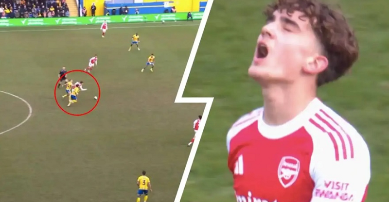 Tài năng 16 tuổi của Arsenal khiến khán đài bùng nổ với pha đi bóng đậm chất Messi
